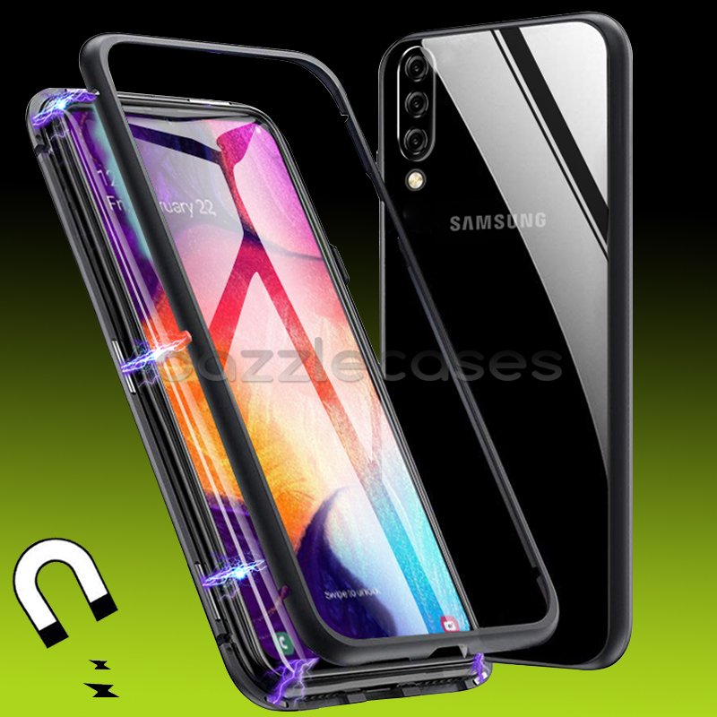 Samsung A50/A50s/A30s Magnetic Glass Back Covers Cases